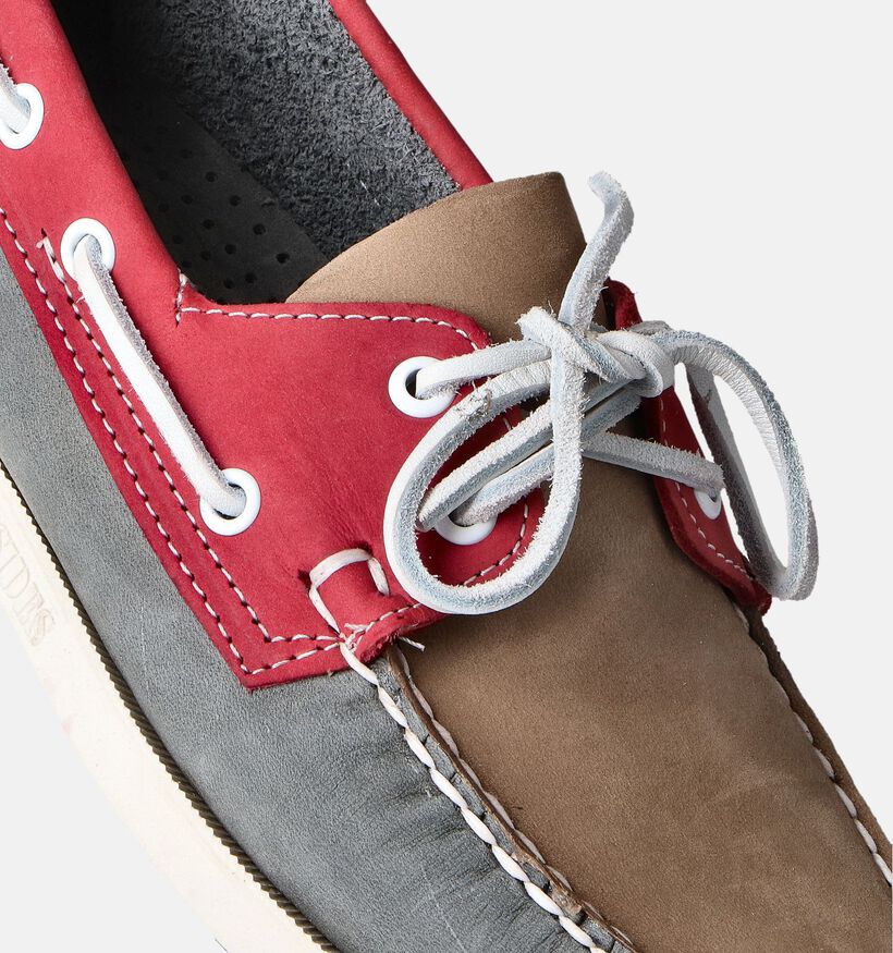 Sebago Dockside Portland Spinnaker Grijze Bootschoen voor heren (353798)