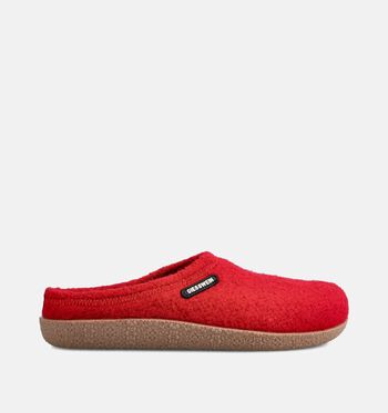 Giesswein Pantoufles Bleu/Rouge/Gris