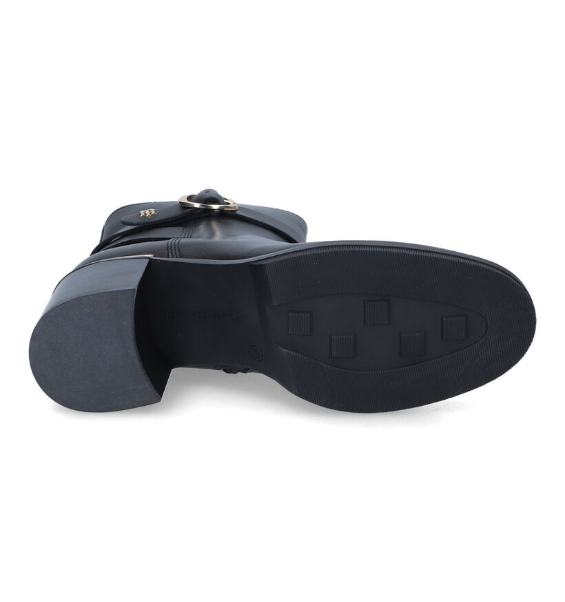 Tommy Hilfiger Belt Bottines en Noir en cuir (314029)