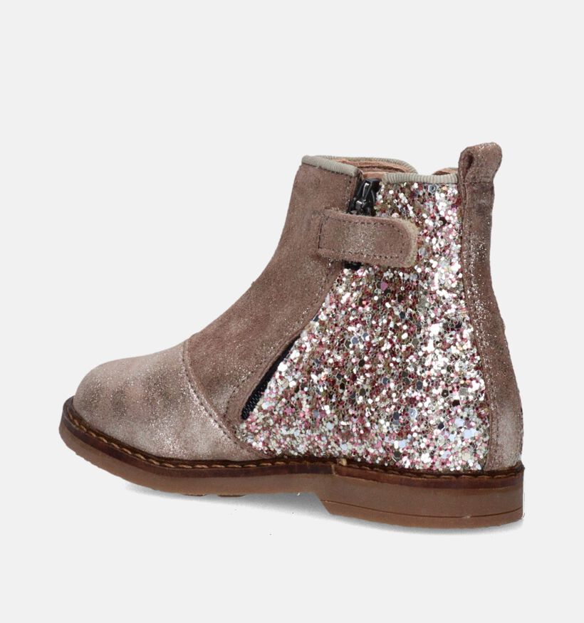 Pom d'Api Trip Back Beige Hoge schoenen voor meisjes (347829)