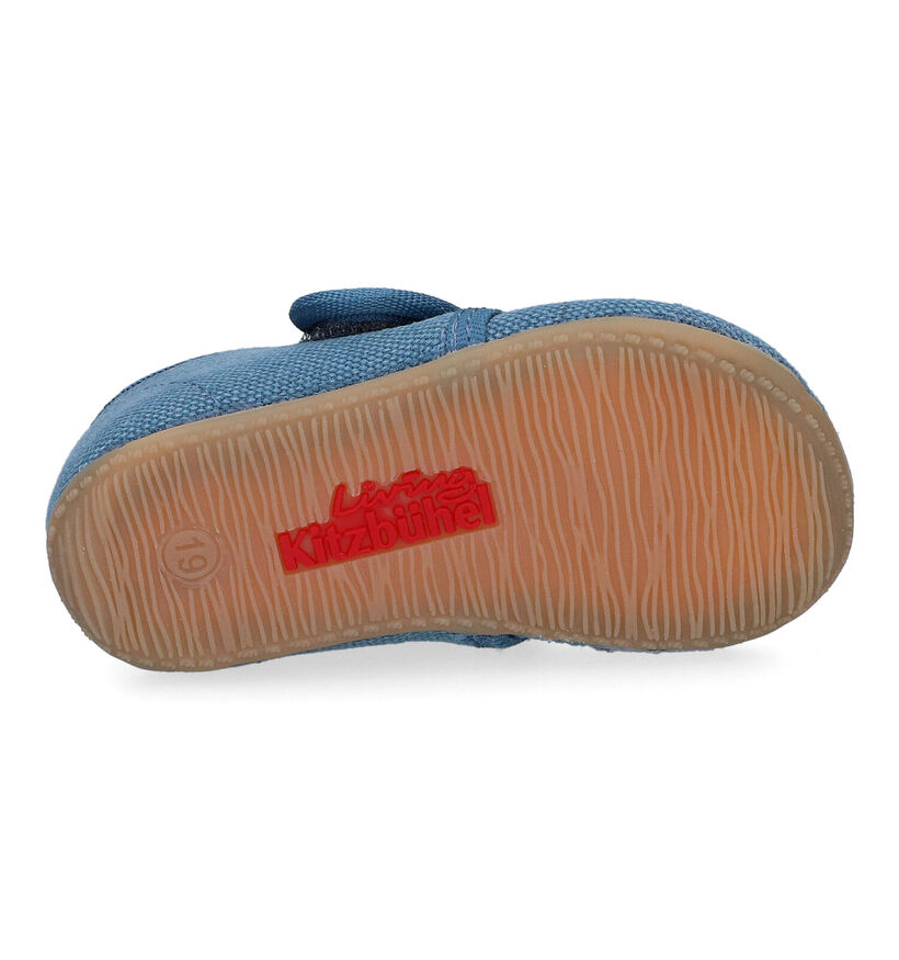 Living Kitzbühel Pantoufles pour bébé en Bleu clair pour garçons (309796)