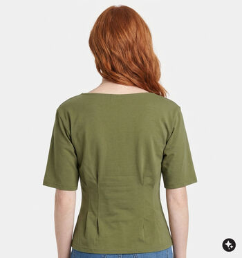 Vero Moda Topjes Wit/Groen