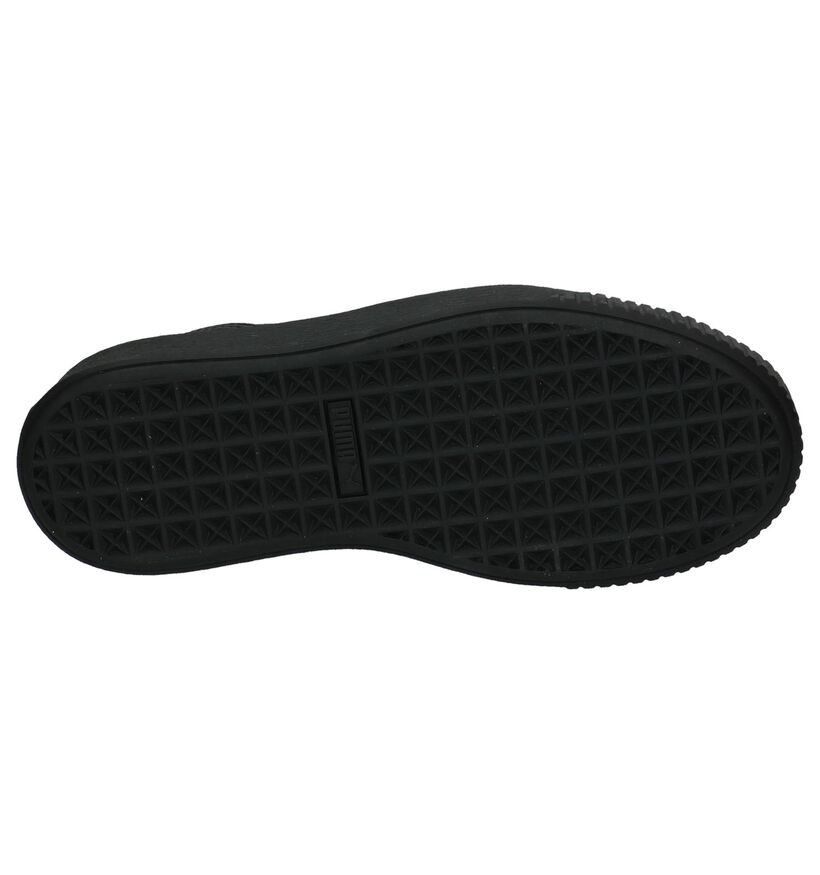 Puma Baskets basses en Noir en cuir (207272)