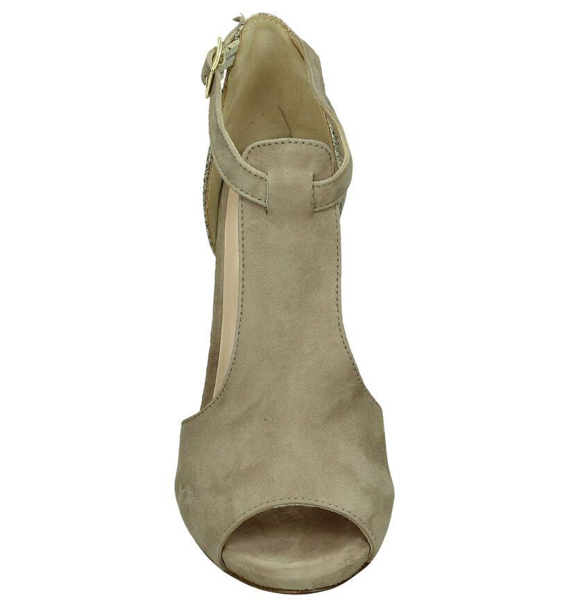 Taupe Scapa Sandalen, , pdp