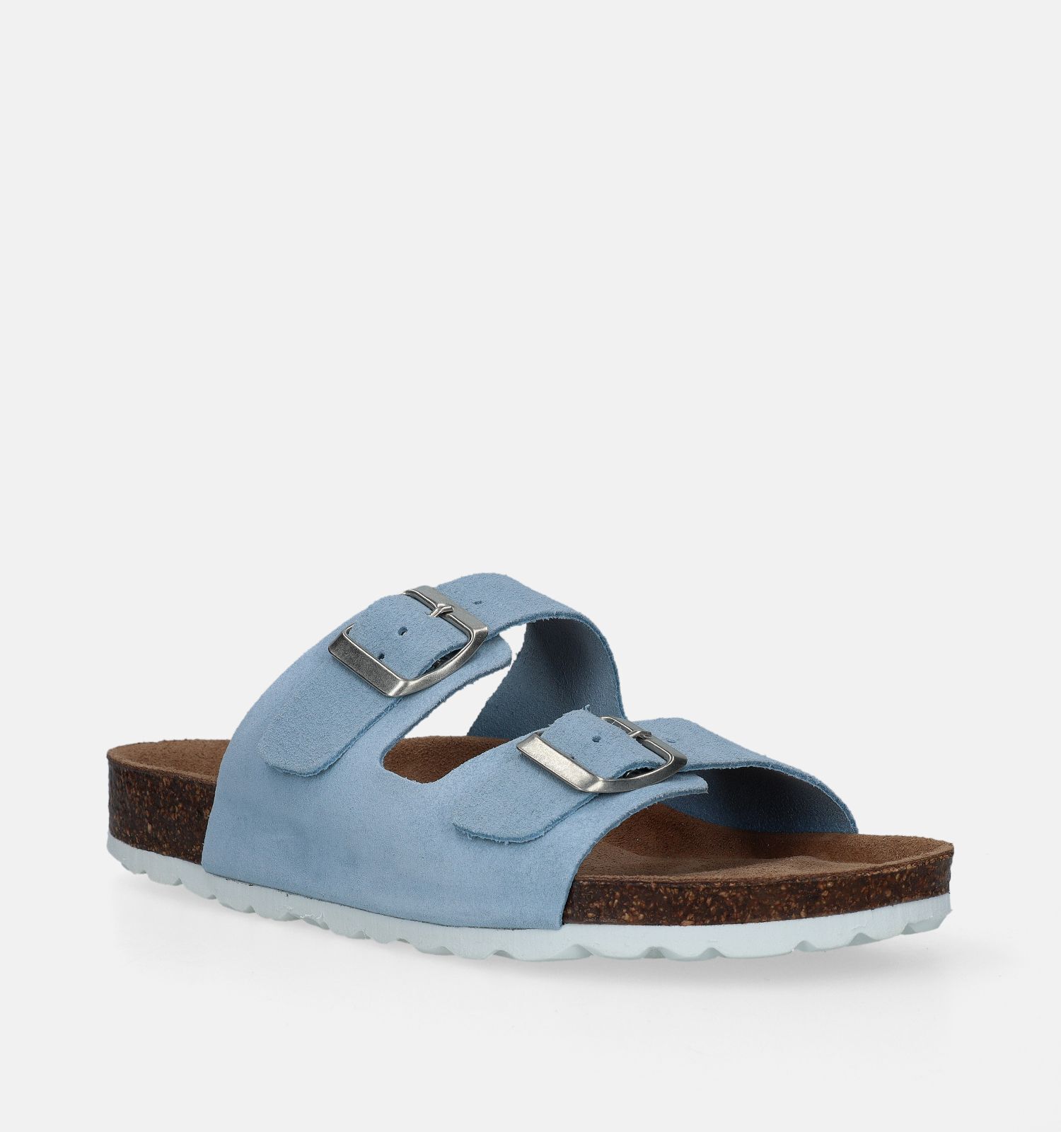Signatur Blauwe Slippers Dames Slippers Online op TORFS.BE