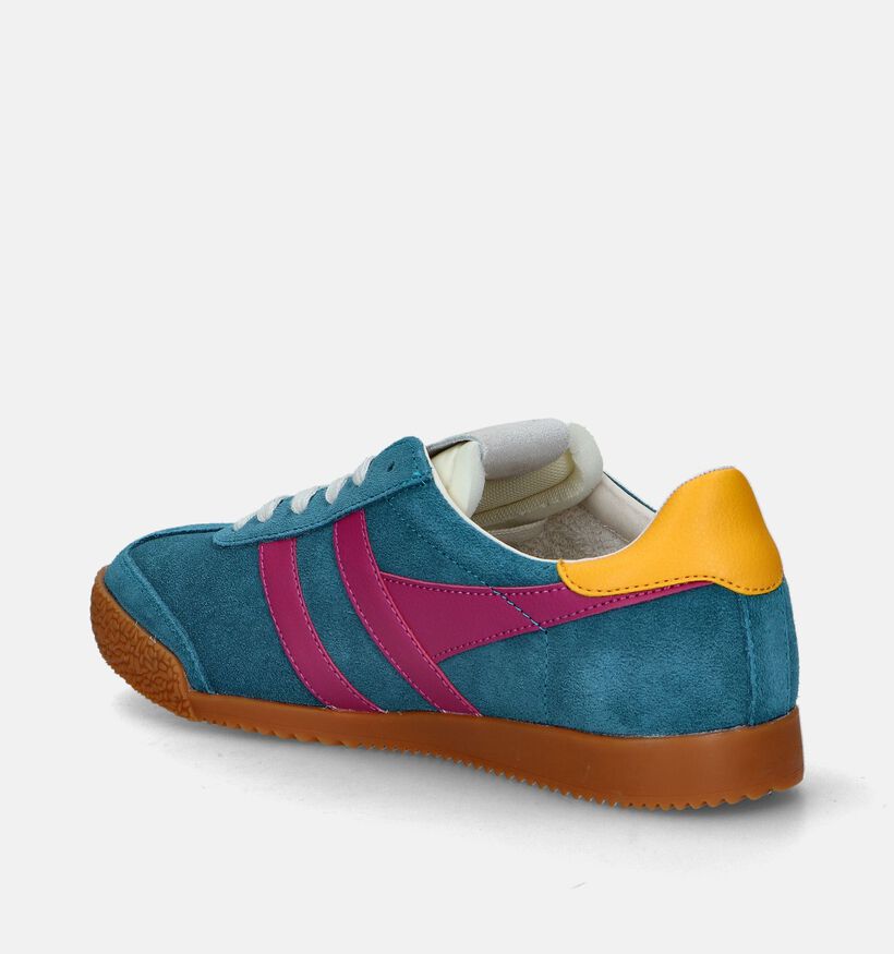 Gola Elan CLB538 Turquoise Sneakers voor dames (345103) - geschikt voor steunzolen