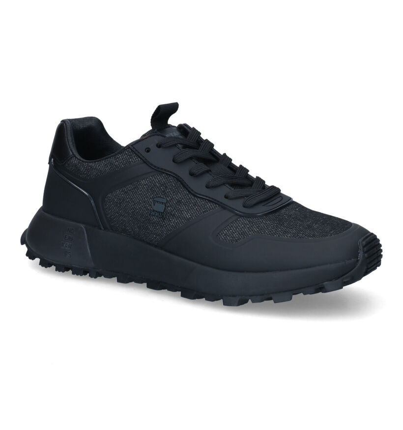 G-Star Theq Run Bo Baskets en Noir en simili cuir (314309)