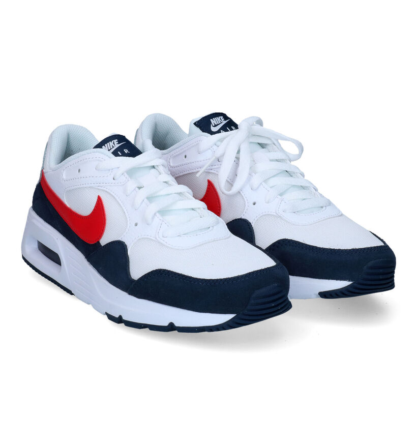 Nike Air Max SC Baskets en Blanc pour hommes (312165) - pour semelles orthopédiques