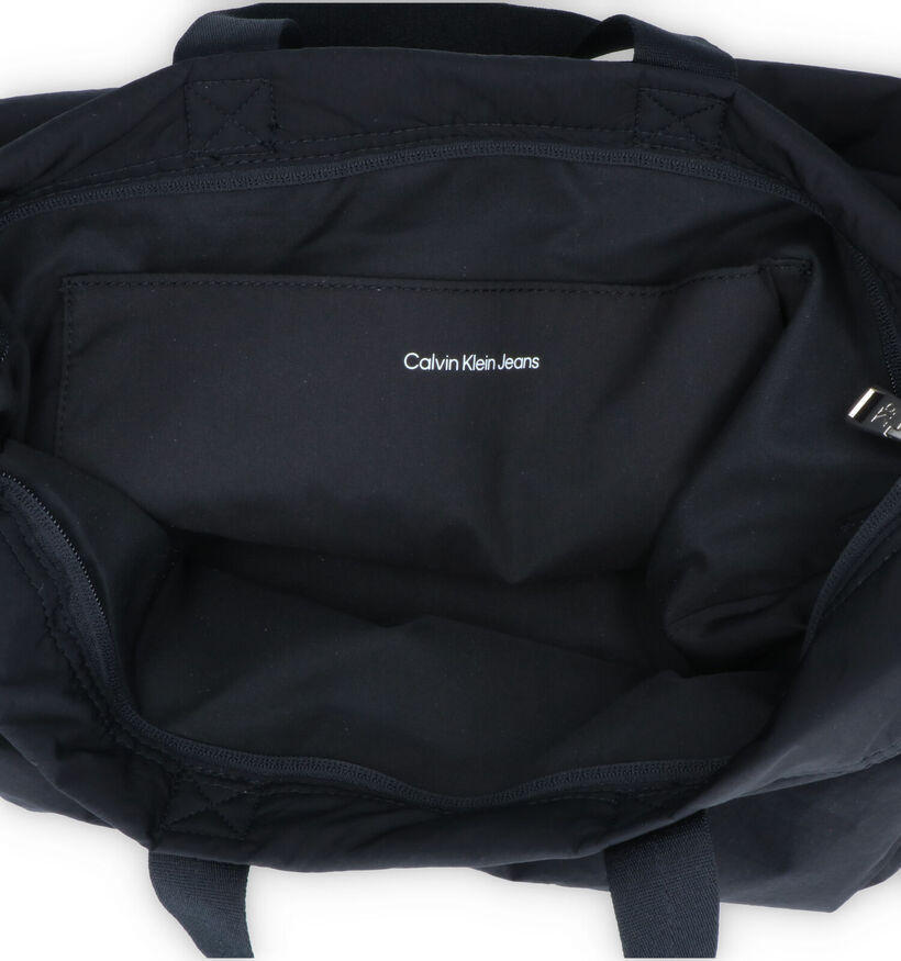 Calvin Klein City Nylon Zwarte Shopper tas met rits voor dames (329109)