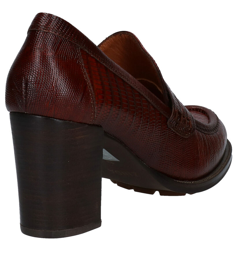 Zinda Escarpins classique en Marron en cuir (283711)