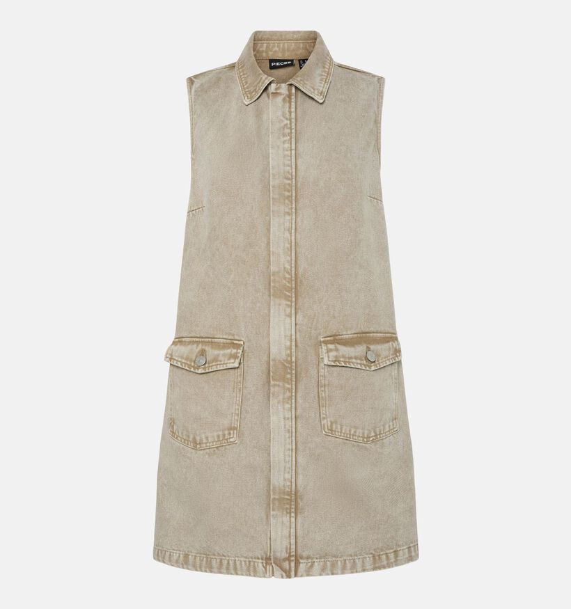 Pieces Fay Beige Midijurk voor dames (359043)