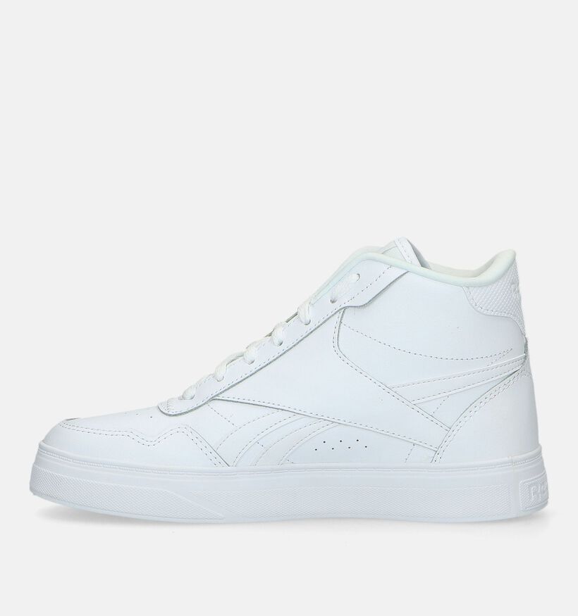 Reebok Court Advance Bold Baskets en Blanc pour femmes (326711) - pour semelles orthopédiques