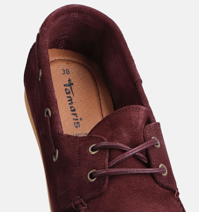 Tamaris Chaussures bateau en Bordeaux pour femmes (372879)