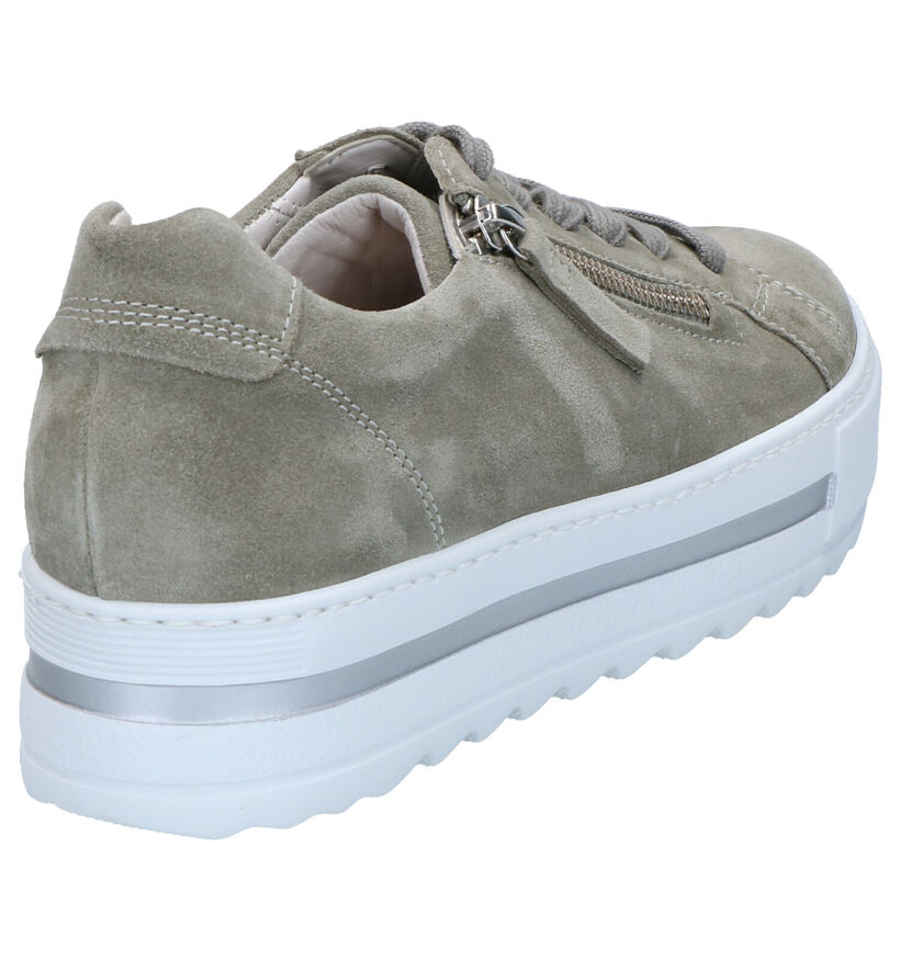 Gabor Optifit Chaussures à Lacets en Vert (271697)