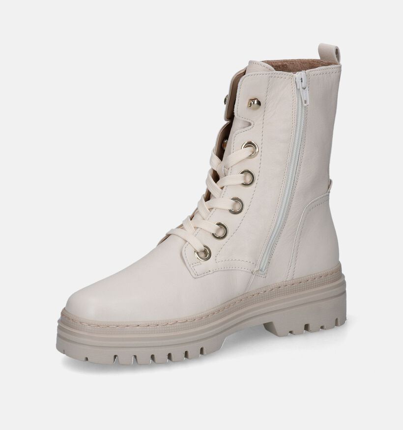 Gabor Best Fitting Bottines en Ecru pour femmes (312437)