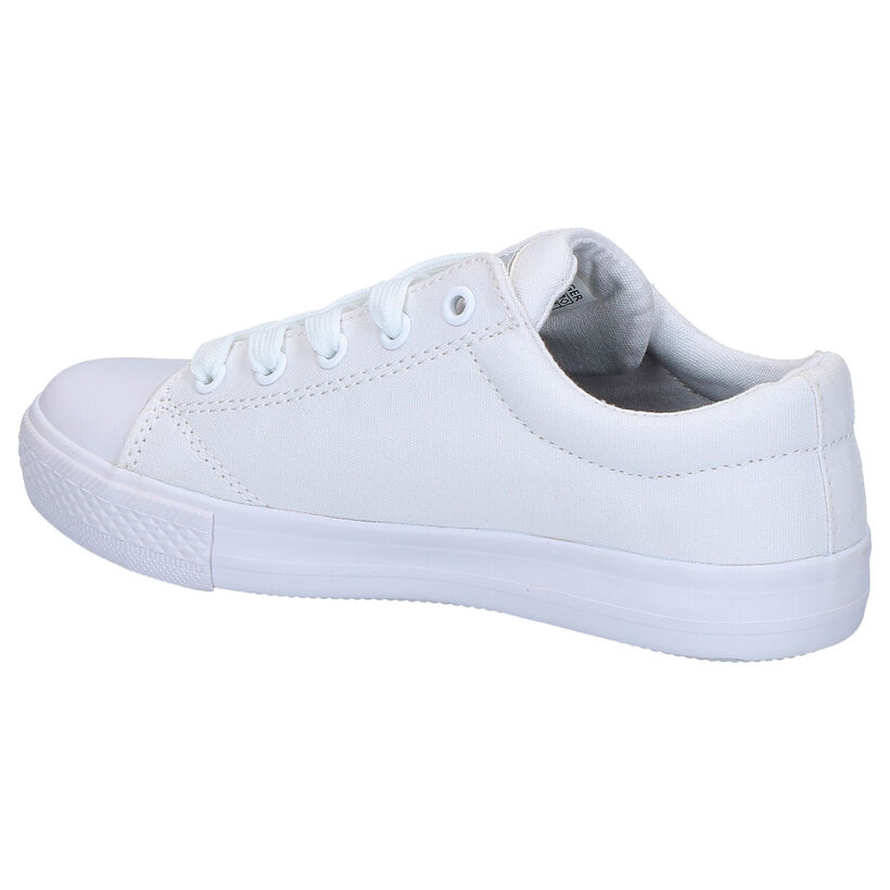 Tommy Hilfiger Witte Sneakers in stof (266558)