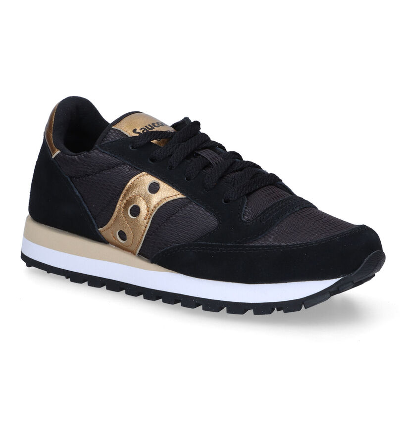 Saucony Jazz Original Baskets en Noir pour femmes (312499) - pour semelles orthopédiques