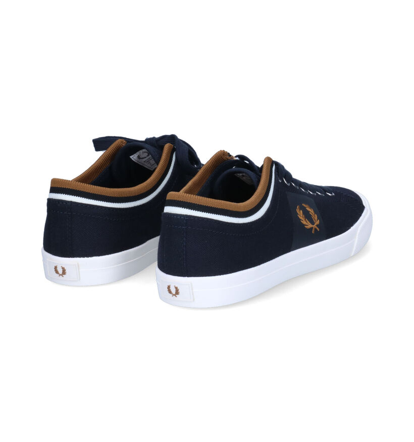 Fred Perry Underspin Chaussures basses en Bleu pour hommes (304476)