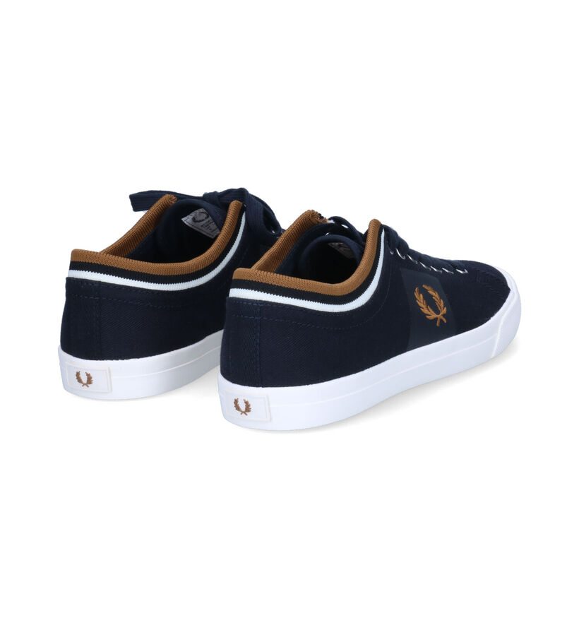 Fred Perry Underspin Blauwe Veterschoenen voor heren (304476)