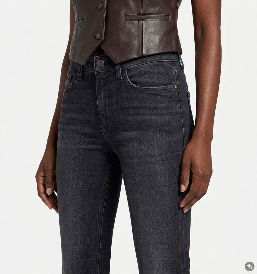 Guess Donkerblauwe Flared Jeansbroek voor dames (381008)