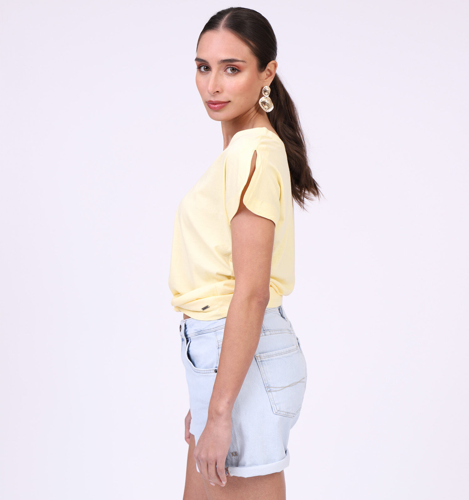 Mexx Gele T shirt Dames T shirts Online op TORFS.BE