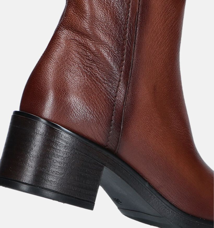 Laurent David 2 Plain 202 Bottillions en Cognac pour femmes (349205)