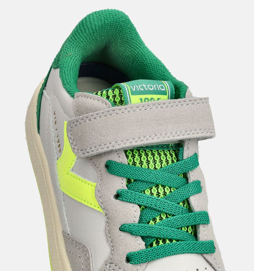 Victoria Smash Kid Baskets en Blanc/Colorblock pour filles, gar&ccedil;ons (371203)