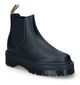 Dr. Martens Quad Mono Chelsea Boots en Noir en simili cuir (312417)