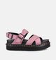 Dr. Martens Voss II Roze Platform Sandalen voor dames (367511)