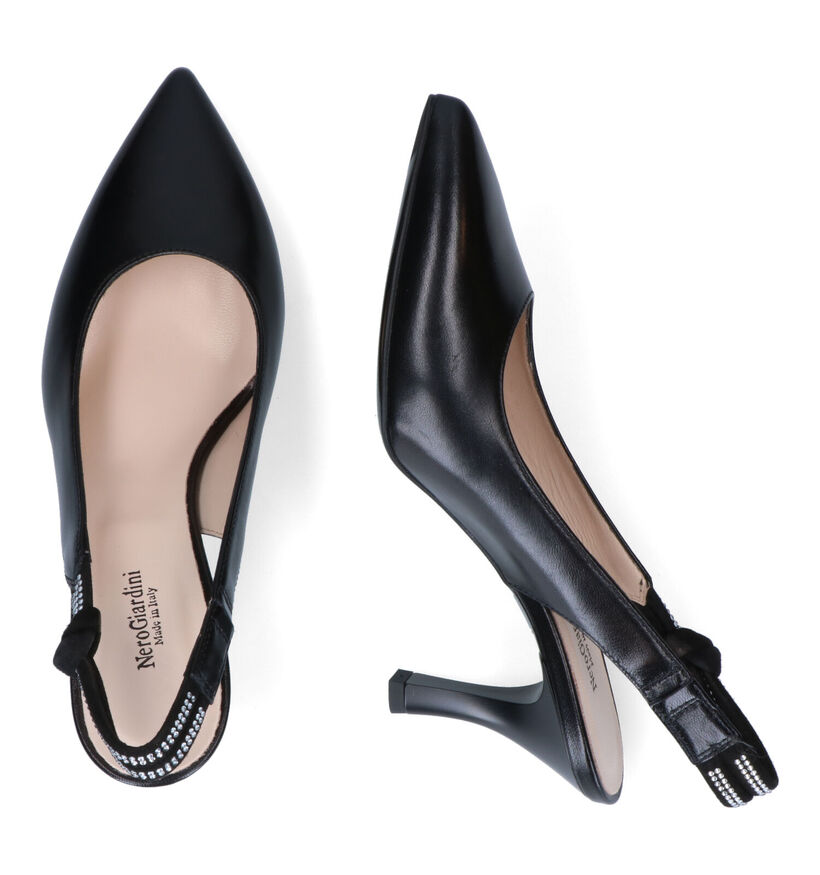 NeroGiardini Escarpins slingback en Noir pour femmes (307465)