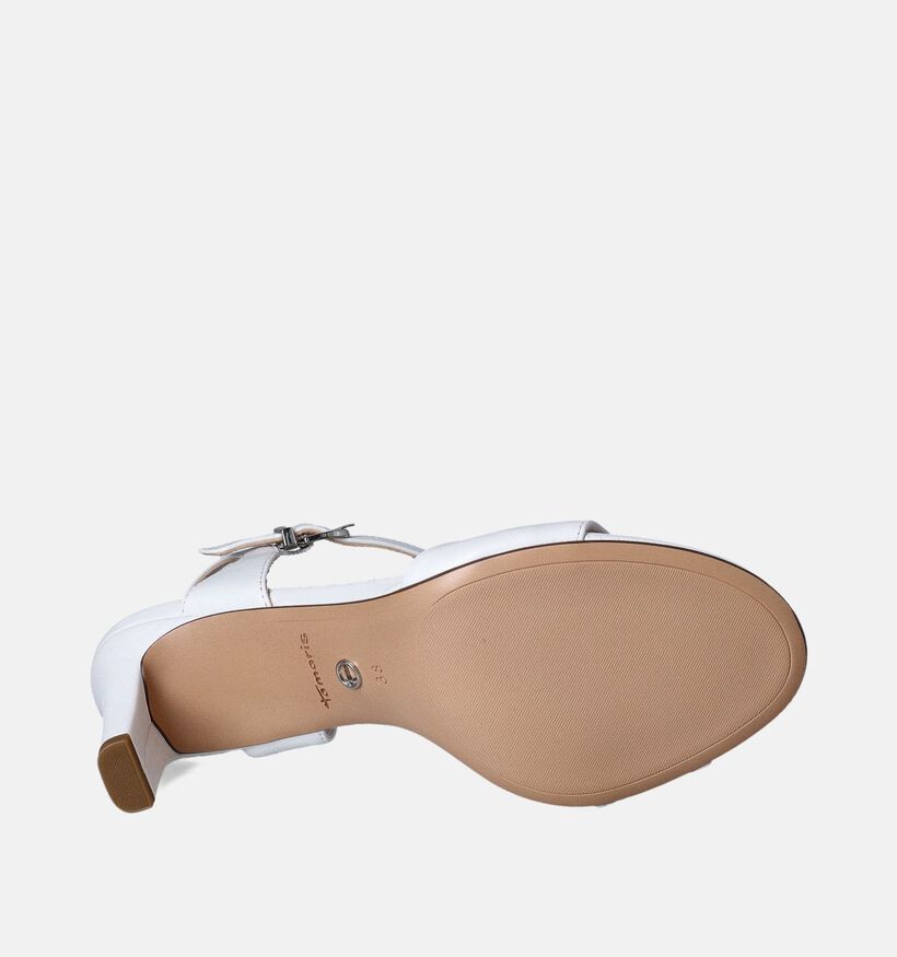 Tamaris Sandales à talons en Blanc pour femmes (354302)