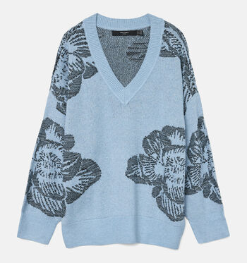 Vero Moda Curve Truien Blauw