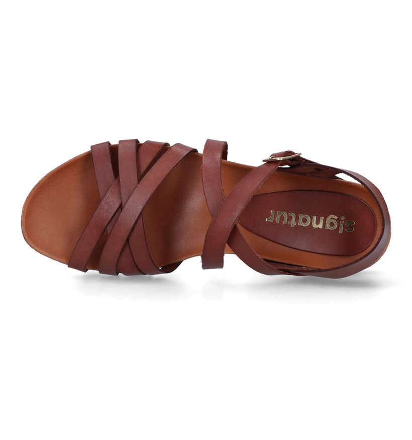 Signatur Cognac Sandalen voor dames (319778)