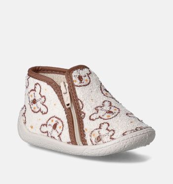 Milo & Mila Pantoffels Beige