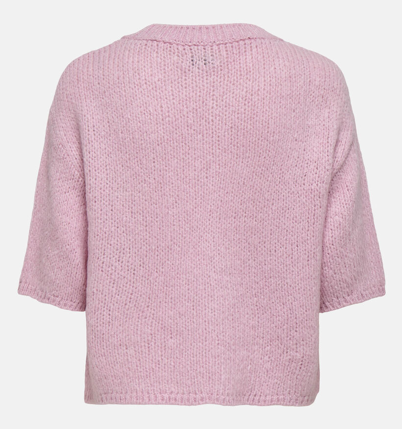 JDY Linea Roze Pull met Halflange Mouwen voor dames (367901)