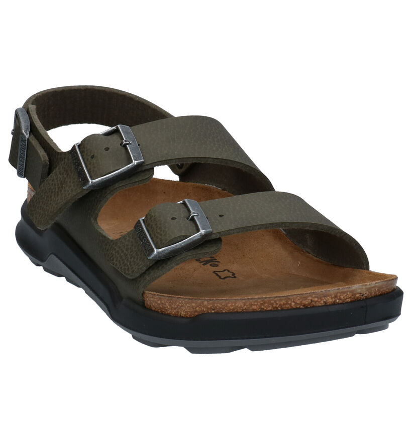 Birkenstock Milano Sandales en Marron pour hommes (351144)