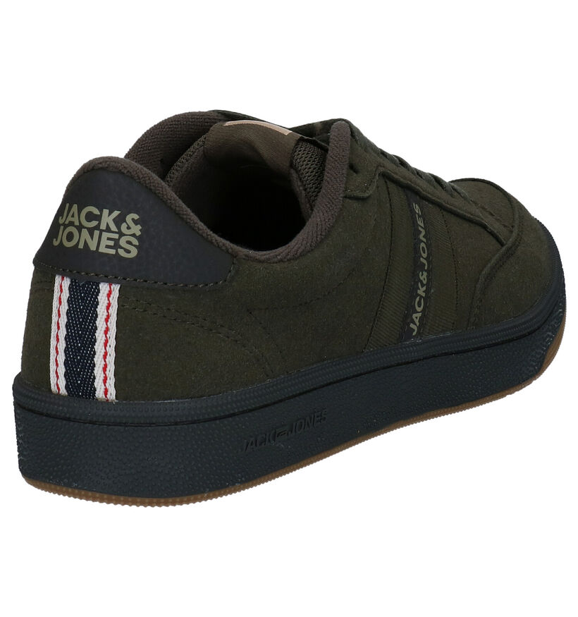Jack & Jones Kaki Sneakers in kunstleer (278337)