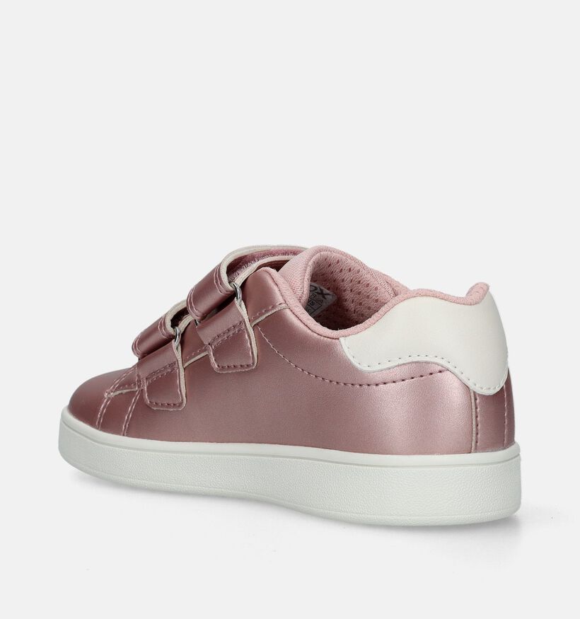 Geox Eclyper Baskets en Rose pour filles (335797) - pour semelles orthop&eacute;diques