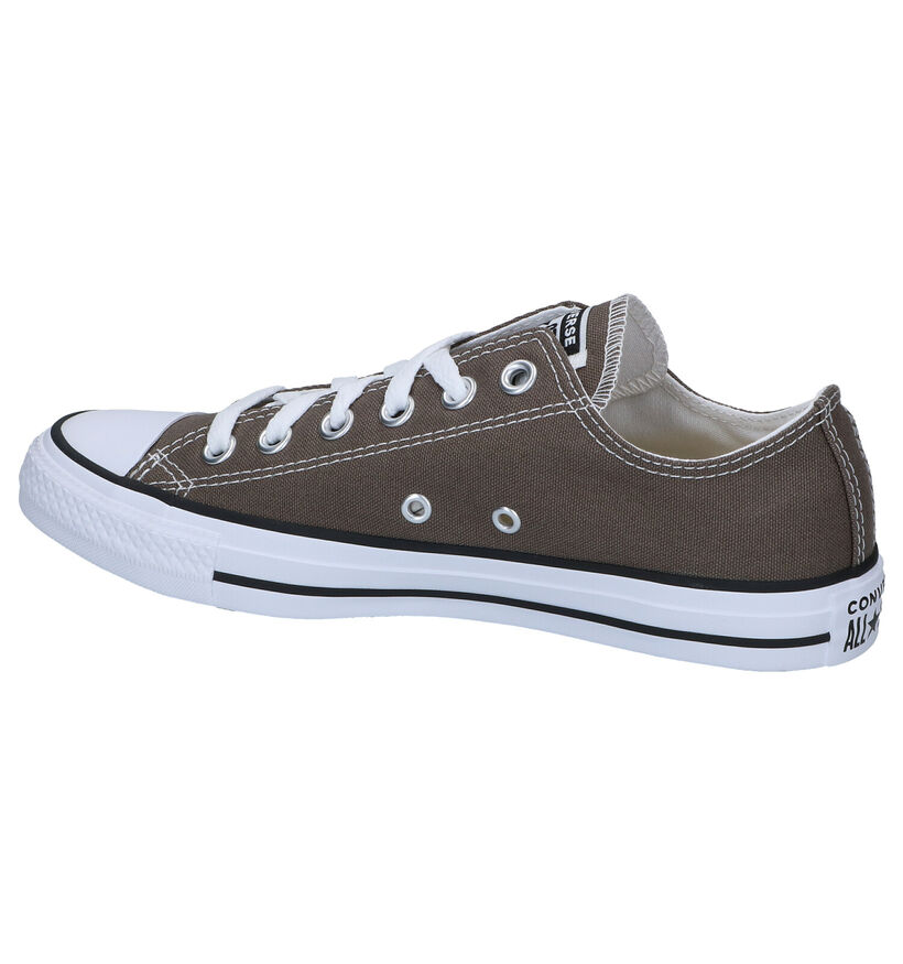 Converse Chuck Taylor AS Baskets en Beige en textile (287162)