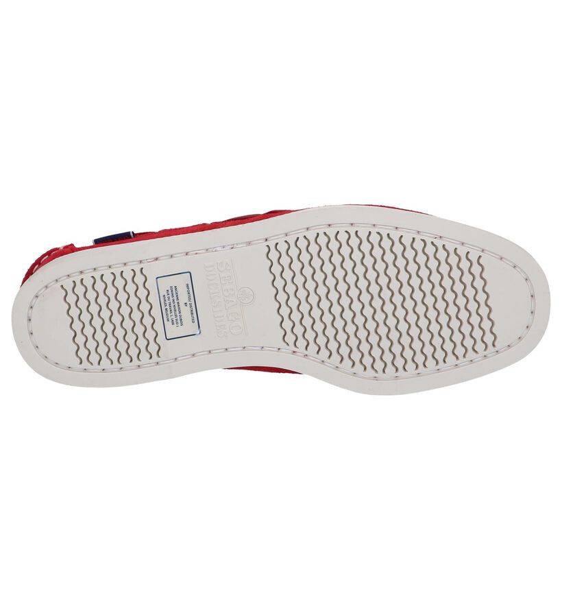 Sebago Dockside Portland Flesh Out Chaussures bateau en Cognac pour hommes (336838)