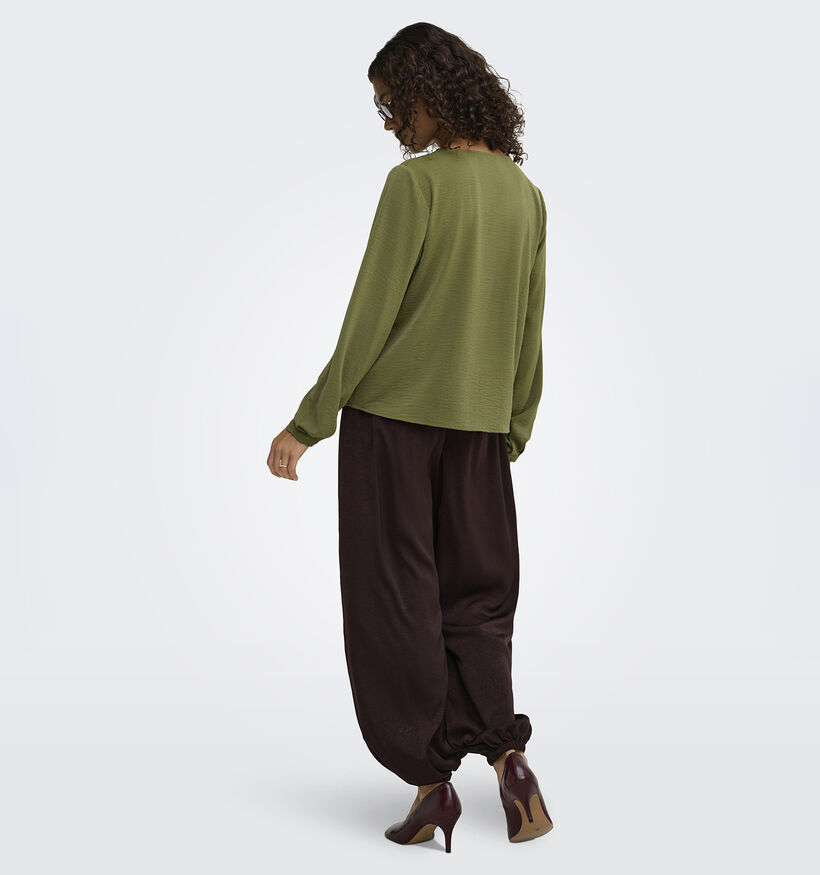 JDY Yaya Blouse en Vert pour femmes (379389)