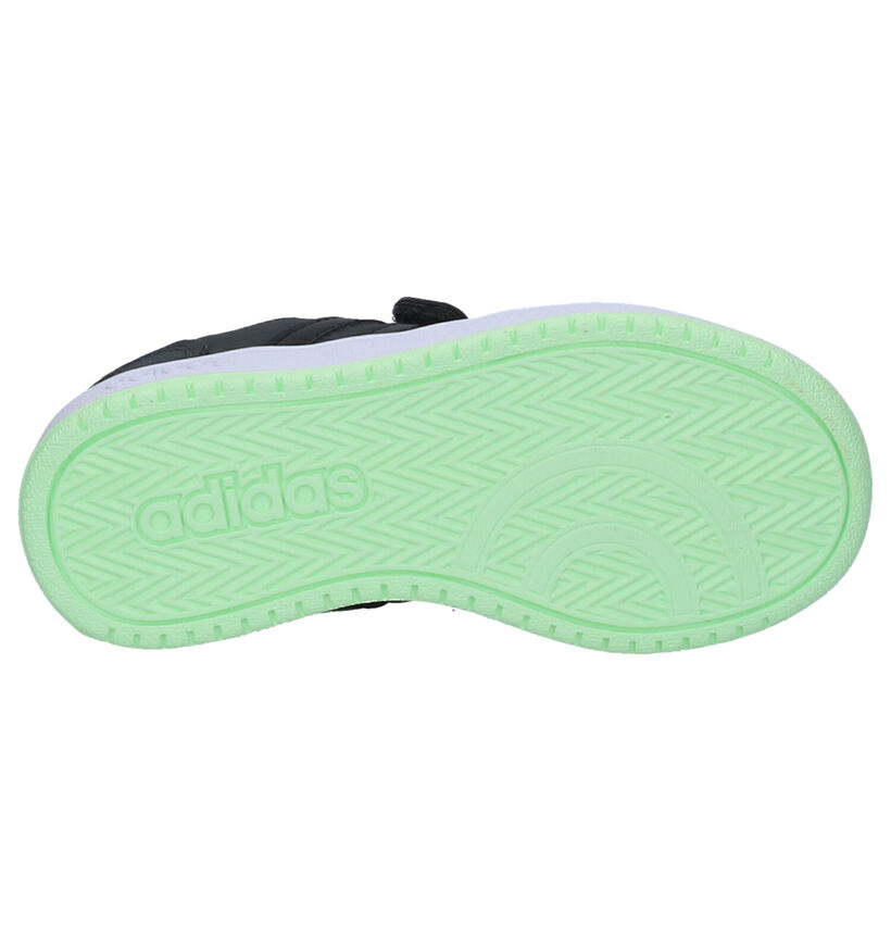 adidas Hoops Baskets en Noir en simili cuir (290778)