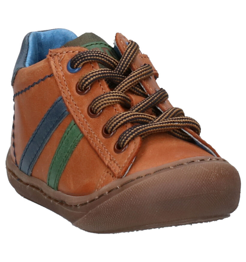 STONES and BONES Cognac Babyschoenen in leer (255482)