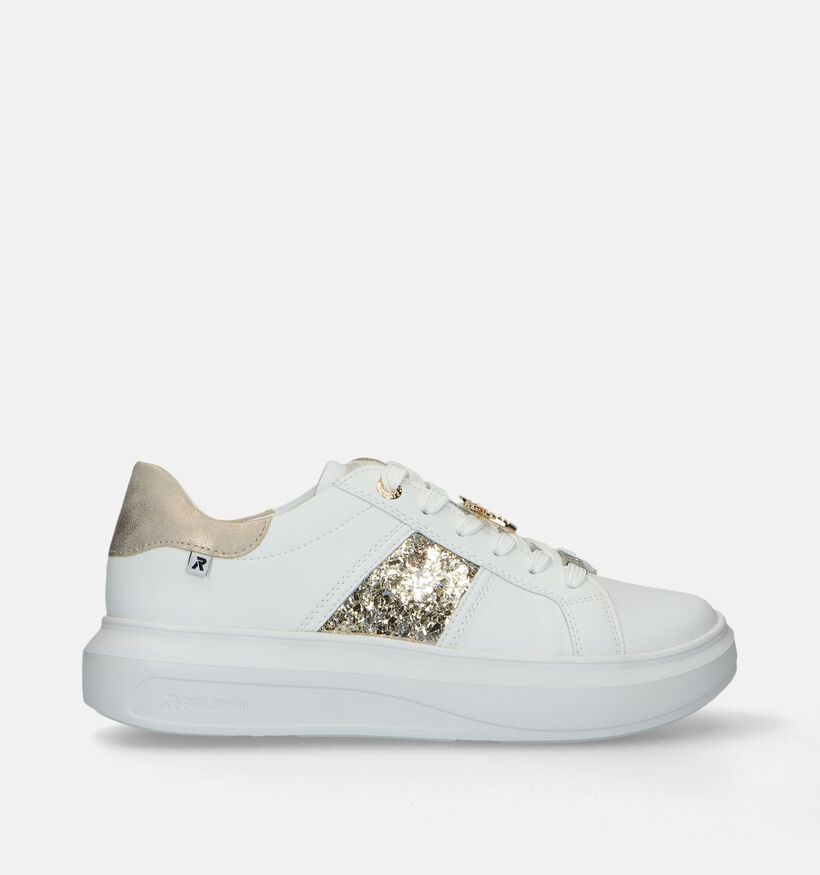 Rieker R-Evolution Witte Sneakers voor steunzolen voor dames (335525) - geschikt voor steunzolen