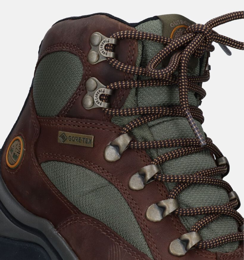 Timberland Chocorua Trail Mid GTX Bruine Boots voor dames (328758) - geschikt voor steunzolen