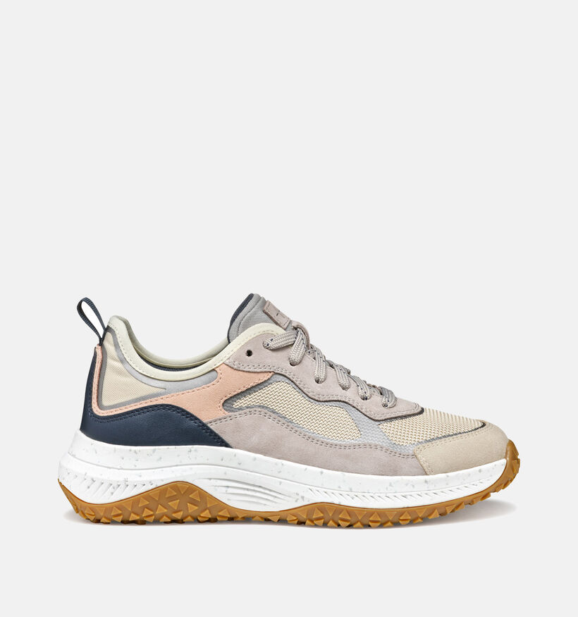 Geox Oliviera Grip Baskets en Gris pour femmes (353789) - pour semelles orthopédiques