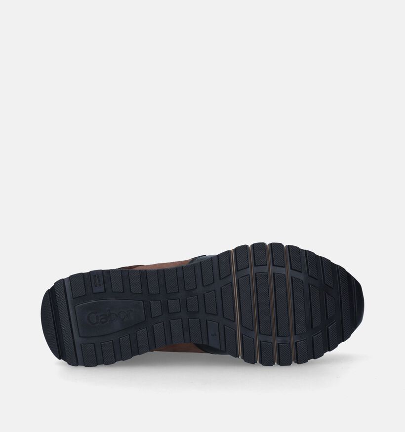 Gabor OptiFit Zwarte Sneakers voor dames (344743) - geschikt voor steunzolen