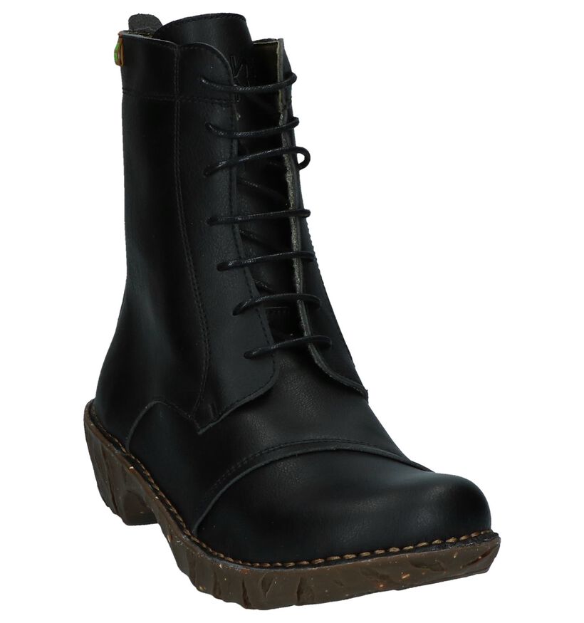 El Naturalista Zwarte Boots in kunstleer (259456)