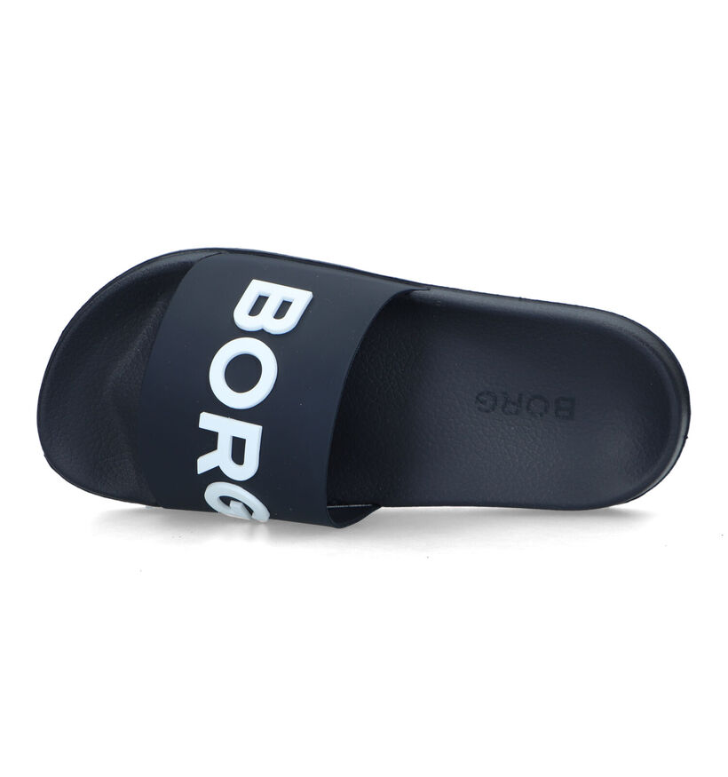 Björn Borg Knox Mld Blauwe Badslippers voor jongens (320687)