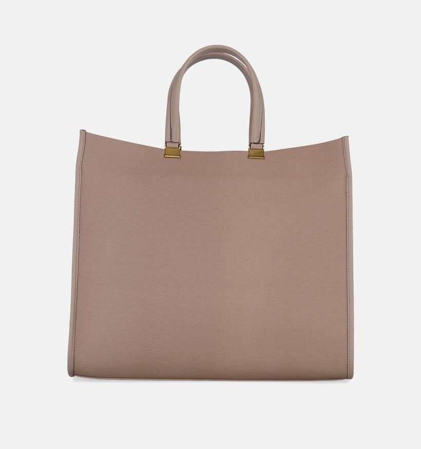 Laurent David Teckel Cabas avec fermeture &eacute;clair en Taupe pour femmes (333204)